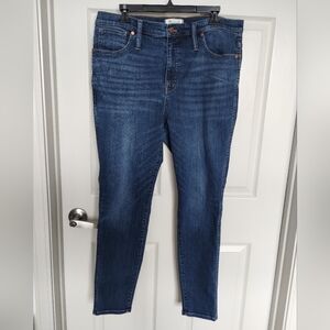 Madewell 10" High Rise Skinny Jeans Size 33